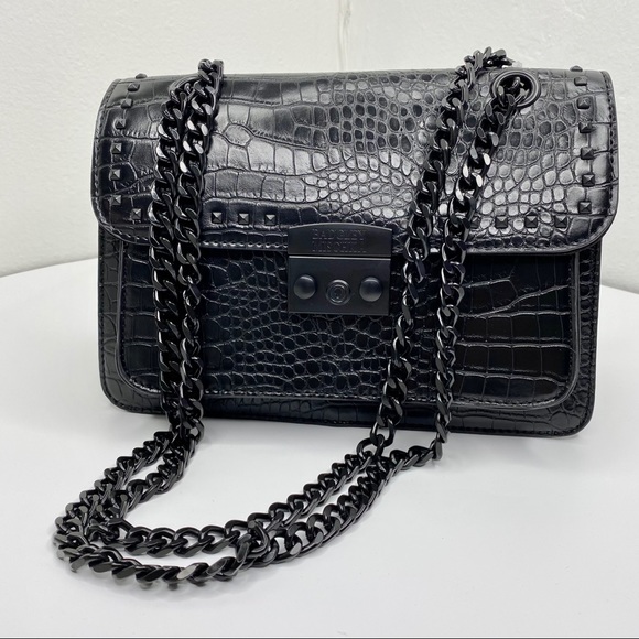 badgley mischka croc crossbody